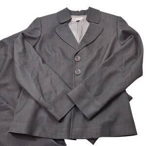 Tahari Gray Pant Suit, Size 8